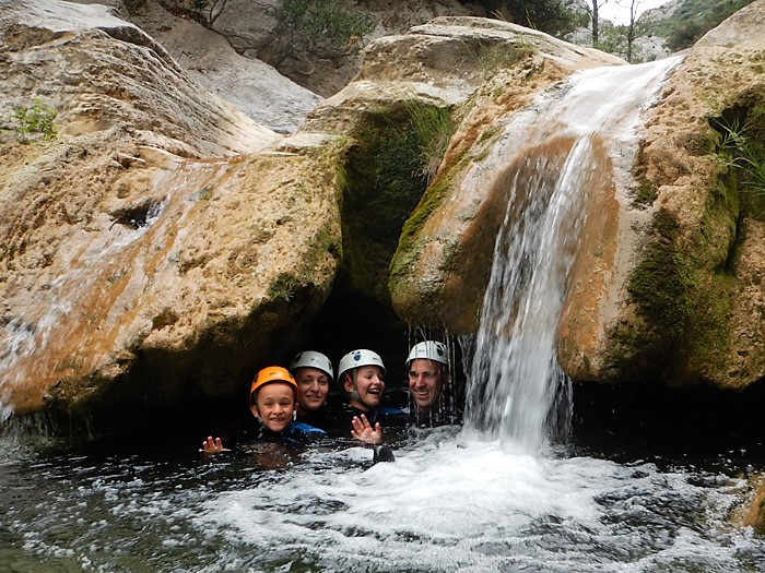 activité canyoning