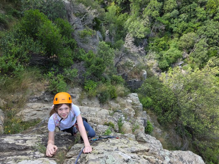 Super semaine d'escalade avec les enfants !