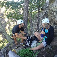 Sorties escalade canyoning via ferrata en famille