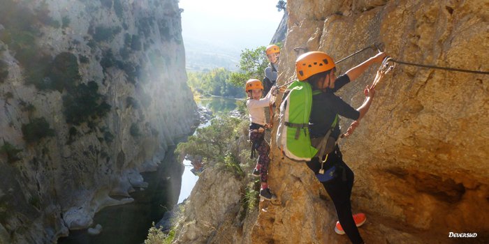 Cours ENFANT en falaise