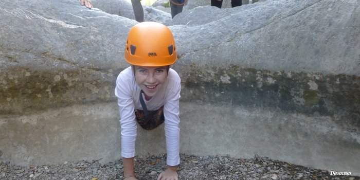 Cours ENFANT en falaise