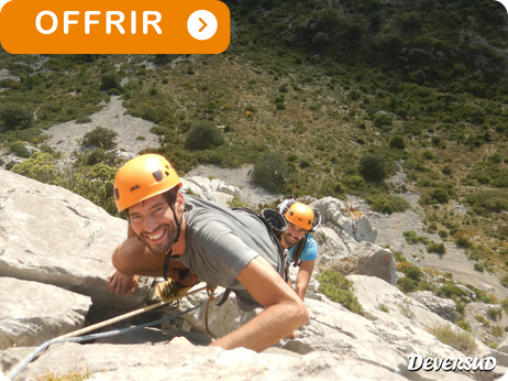 initiation escalade grande voie 66